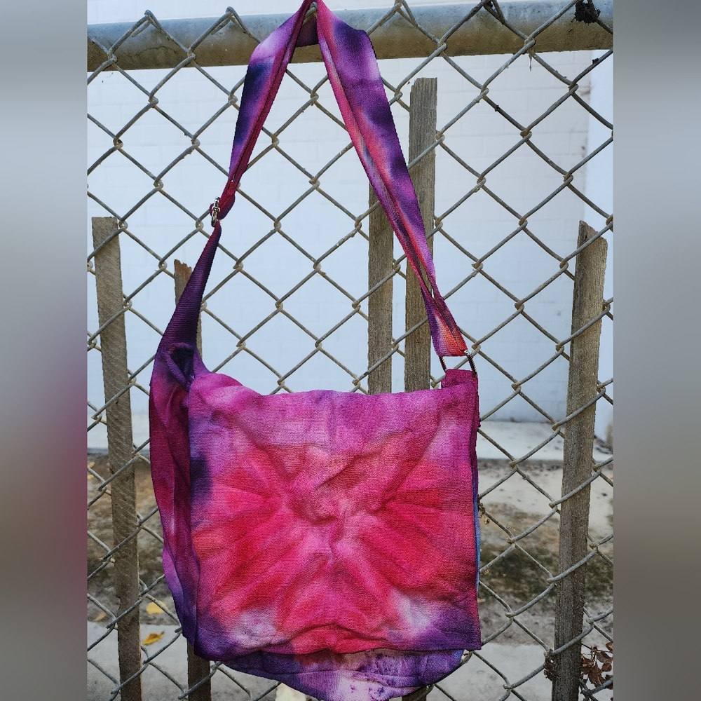 Canvas over the shoulder bag